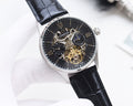 OMEGA Black Skeleton Dial Watch — hero